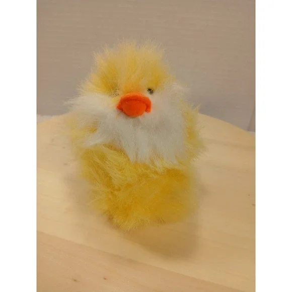 Russ Waddles Duck Chick Plush Yellow 5 Inch Stuffed Animal Toy Fuzzy - Picture 6 of 9
